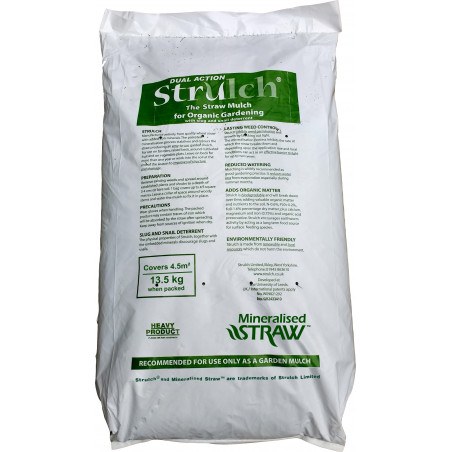 13.5kg bulk bag of Strulch garden mulch 13.5kg bulk bag of Strulch garden mulch